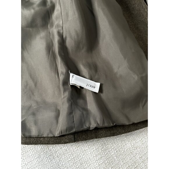 J.Crew Women's Size S Wool Blend Olive Green - Picture 5 of 5